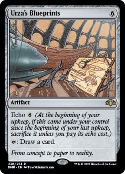 Urzas Blueprints Dominaria Remastered Magic card