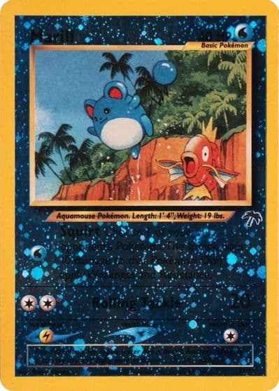 Marill Southern Islands Pokemon card