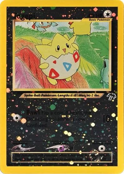 Togepi Southern Islands Pokemon card