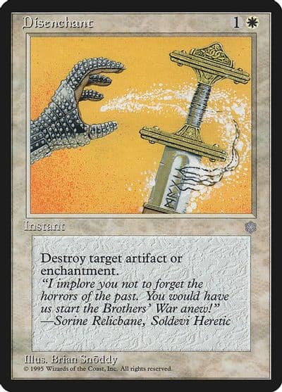 Disenchant Ice Age Magic card