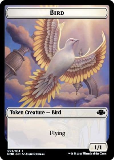 Bird Token Dominaria Remastered Magic card