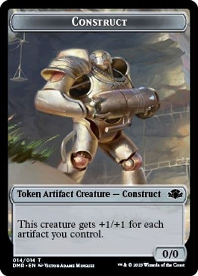 Construct Token Dominaria Remastered Magic card