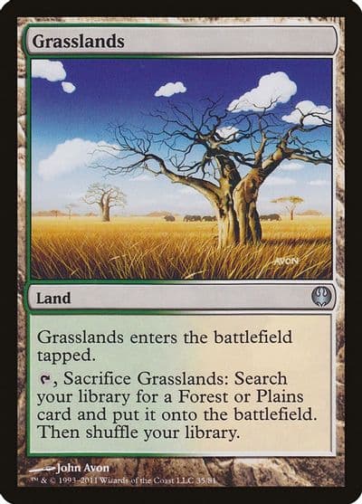 Grasslands Duel Decks: Knights vs. Dragons Magic card