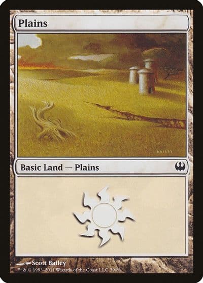 Plains 39 Duel Decks: Knights vs. Dragons Magic card