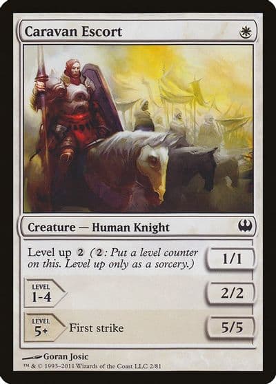 Caravan Escort Duel Decks: Knights vs. Dragons Magic card