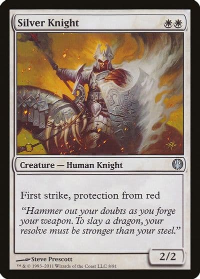 Silver Knight Duel Decks: Knights vs. Dragons Magic card