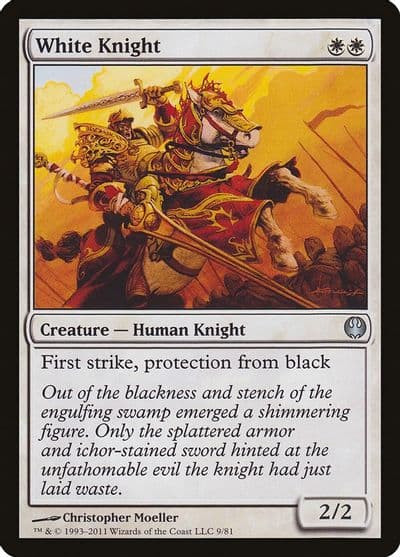 White Knight Duel Decks: Knights vs. Dragons Magic card