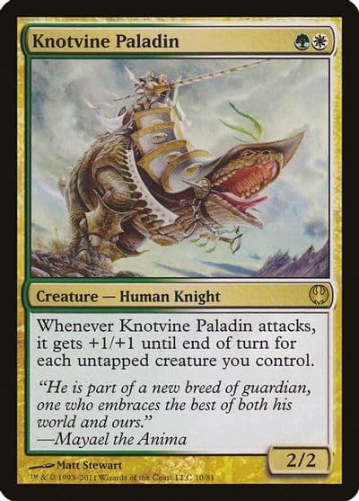 Knotvine Paladin Duel Decks: Knights vs. Dragons Magic card