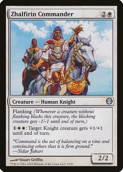 Zhalfirin Commander Duel Decks: Knights vs. Dragons Magic card
