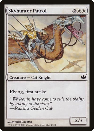Skyhunter Patrol Duel Decks: Knights vs. Dragons Magic card