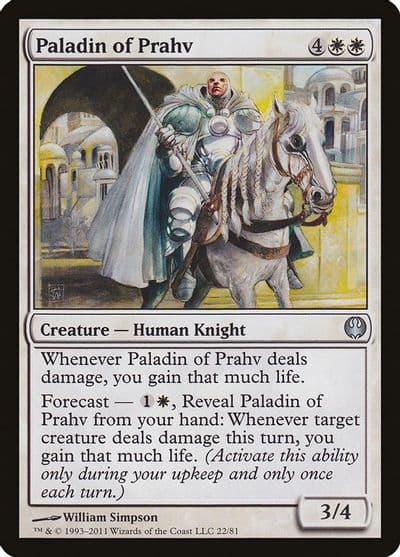 Paladin of Prahv Duel Decks: Knights vs. Dragons Magic card