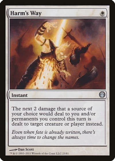 Harms Way Duel Decks: Knights vs. Dragons Magic card