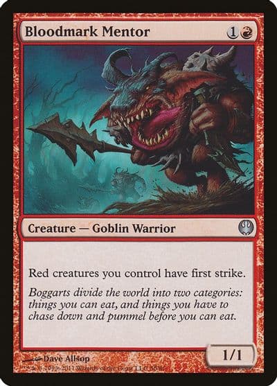 Bloodmark Mentor Duel Decks: Knights vs. Dragons Magic card