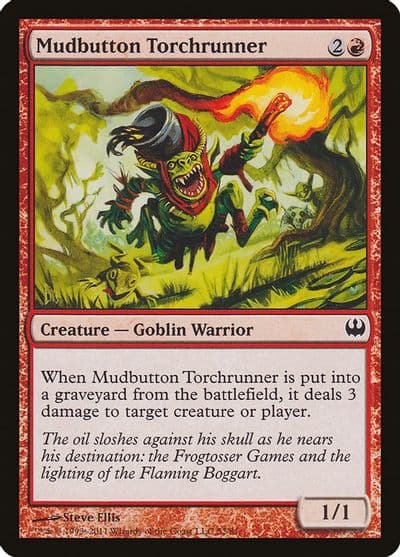 Mudbutton Torchrunner Duel Decks: Knights vs. Dragons Magic card