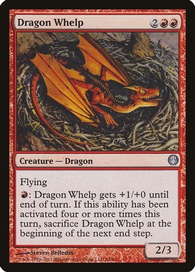 Dragon Whelp Duel Decks: Knights vs. Dragons Magic card