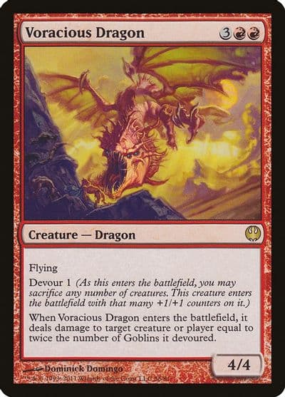 Voracious Dragon Duel Decks: Knights vs. Dragons Magic card