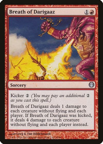 Breath of Darigaaz Duel Decks: Knights vs. Dragons Magic card