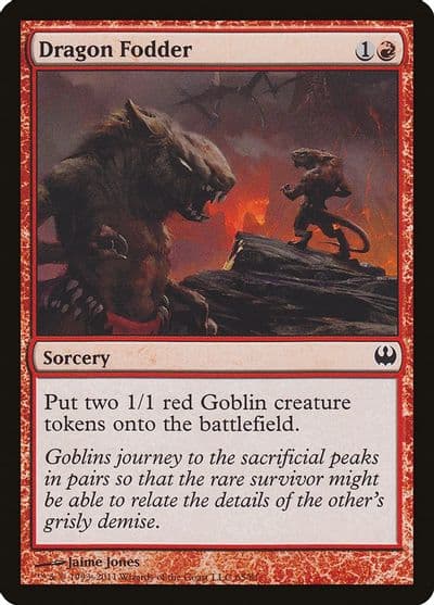 Dragon Fodder Duel Decks: Knights vs. Dragons Magic card