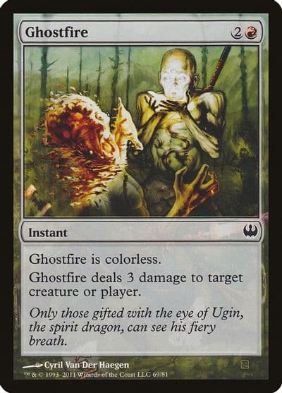 Ghostfire Duel Decks: Knights vs. Dragons Magic card