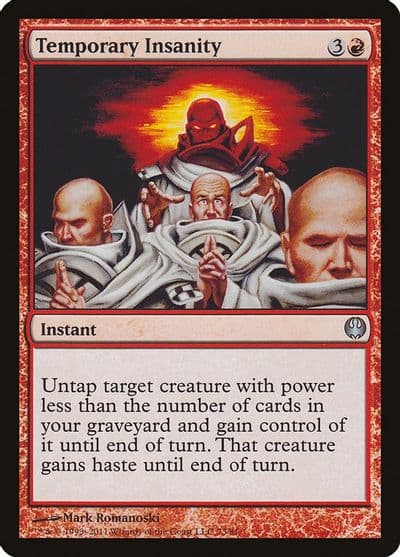 Temporary Insanity Duel Decks: Knights vs. Dragons Magic card