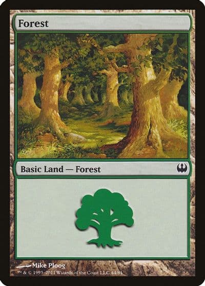 Forest 44 Duel Decks: Knights vs. Dragons Magic card
