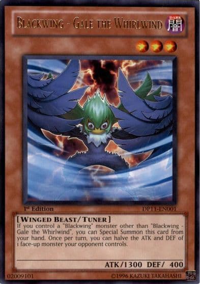 Blackwing Gale the Whirlwind Duelist Pack 11: Crow Yu-Gi-Oh! card