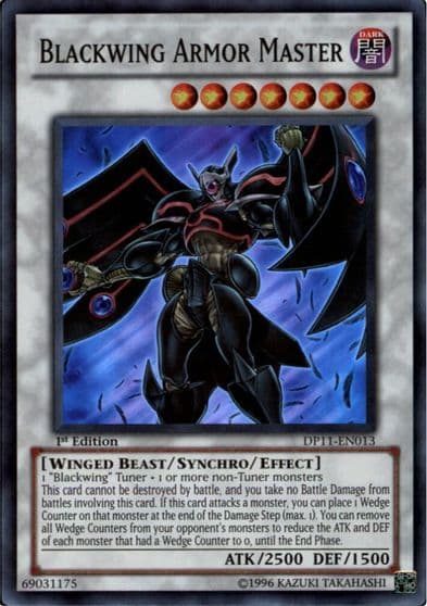 Blackwing Armor Master Duelist Pack 11: Crow Yu-Gi-Oh! card