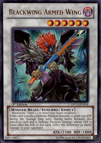 Blackwing Armed Wing Duelist Pack 11: Crow Yu-Gi-Oh! card