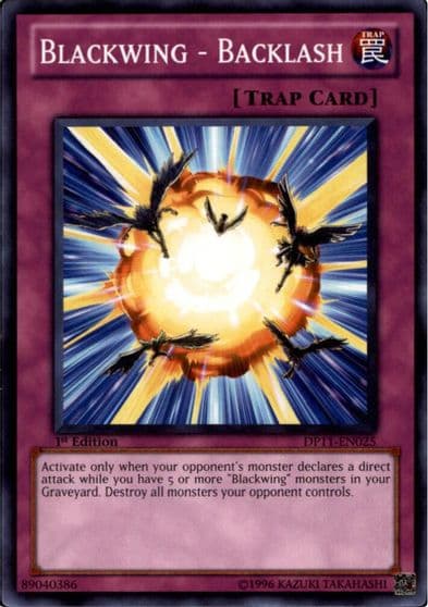 Blackwing Backlash Duelist Pack 11: Crow Yu-Gi-Oh! card