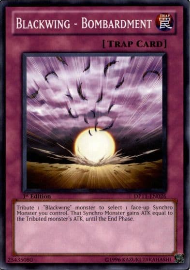 Blackwing Bombardment Duelist Pack 11: Crow Yu-Gi-Oh! card