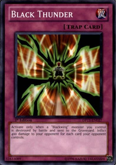 Black Thunder Duelist Pack 11: Crow Yu-Gi-Oh! card