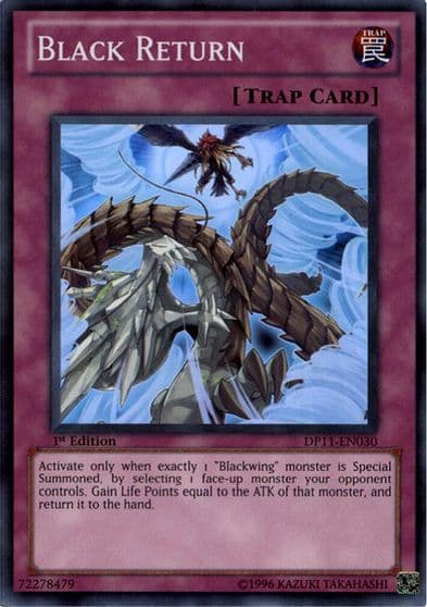 Black Return Duelist Pack 11: Crow Yu-Gi-Oh! card