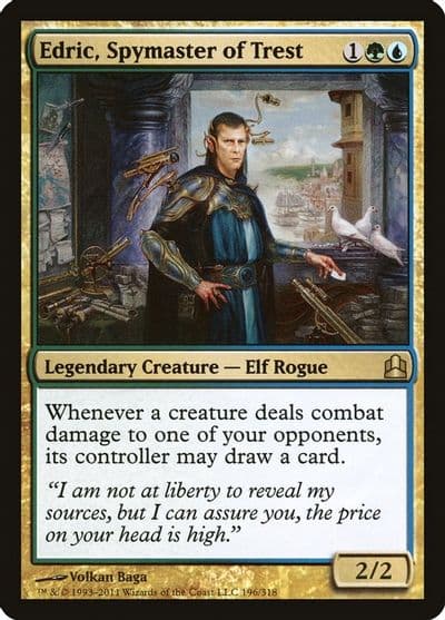 Edric Spymaster of Trest Commander Magic card