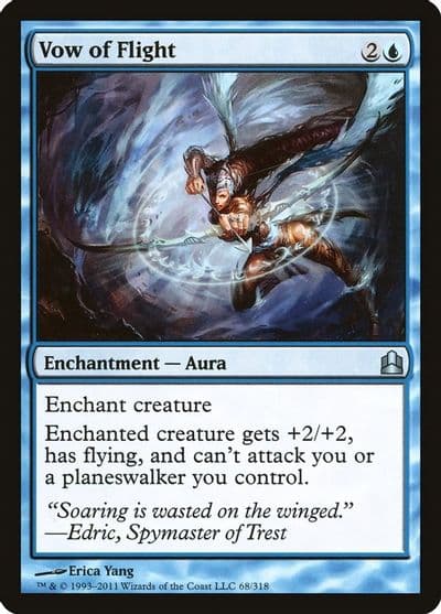 Vow of Flight Commander Magic card
