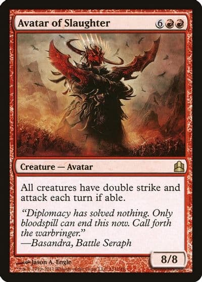 Avatar of Slaughter Commander Magic card