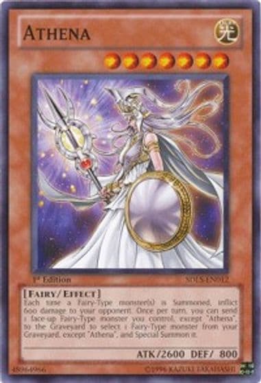 Athena Structure Deck: Lost Sanctuary Yu-Gi-Oh! card