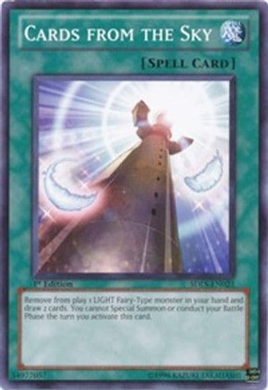 Cards from the Sky Structure Deck: Lost Sanctuary Yu-Gi-Oh! card
