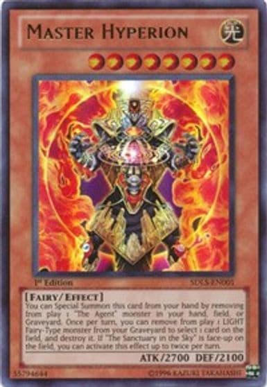 Master Hyperion Structure Deck: Lost Sanctuary Yu-Gi-Oh! card
