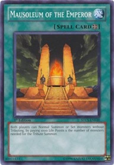 Mausoleum of the Emperor Structure Deck: Lost Sanctuary Yu-Gi-Oh! card