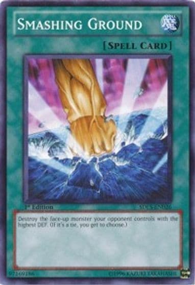 Smashing Ground Structure Deck: Lost Sanctuary Yu-Gi-Oh! card