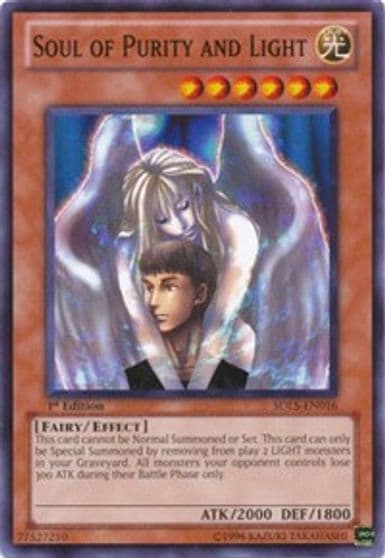 Soul of Purity and Light Structure Deck: Lost Sanctuary Yu-Gi-Oh! card