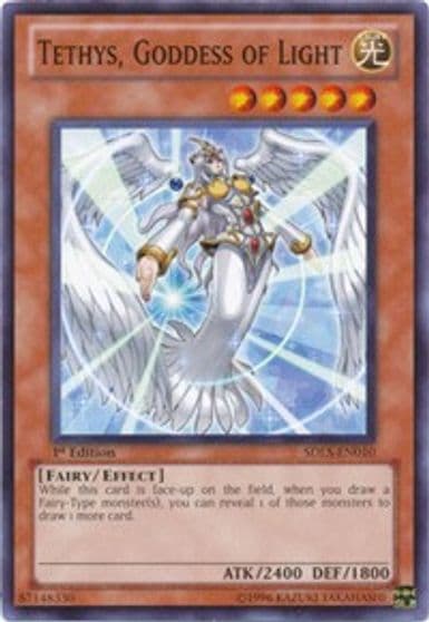 Tethys Goddess of Light Structure Deck: Lost Sanctuary Yu-Gi-Oh! card