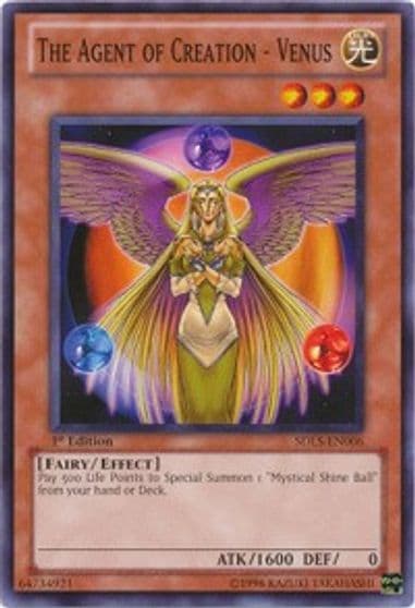 The Agent of Creation Venus Structure Deck: Lost Sanctuary Yu-Gi-Oh! card