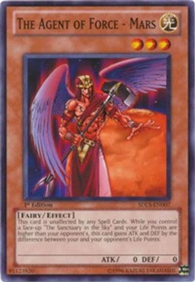 The Agent of Force Mars Structure Deck: Lost Sanctuary Yu-Gi-Oh! card