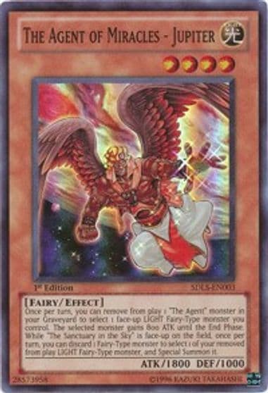 The Agent of Miracles Jupiter Structure Deck: Lost Sanctuary Yu-Gi-Oh! card