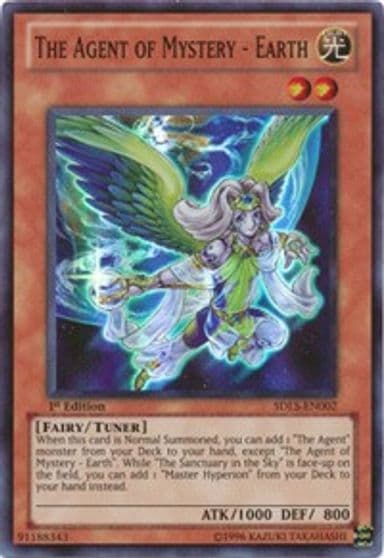 The Agent of Mystery Earth Structure Deck: Lost Sanctuary Yu-Gi-Oh! card