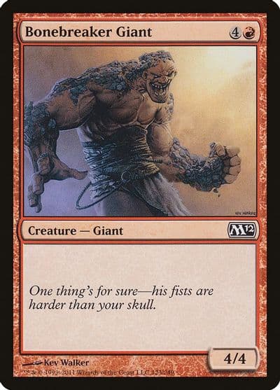 Bonebreaker Giant Magic 2012 (M12) Magic card