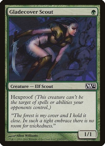 Gladecover Scout Magic 2012 (M12) Magic card