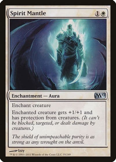 Spirit Mantle Magic 2012 (M12) Magic card