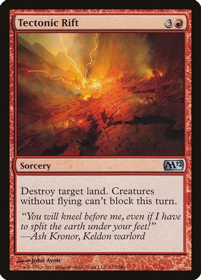Tectonic Rift Magic 2012 (M12) Magic card